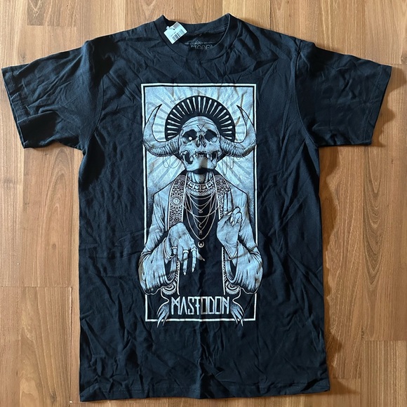 NWT Mastodon Horned Holy Demon T-Shirt size medium Hot Topic - Picture 4 of 7